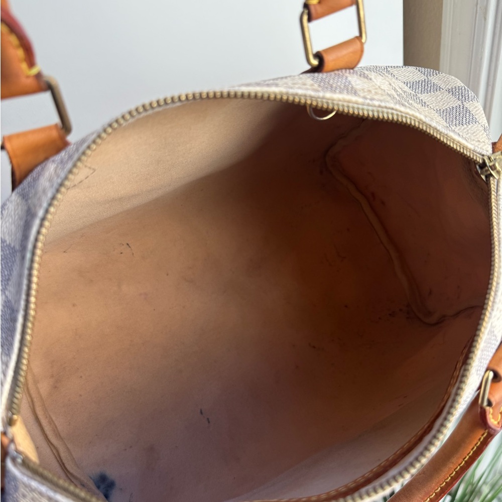 Louis Vuitton Speedy 30 Azur Damier - Picture 5 of 11